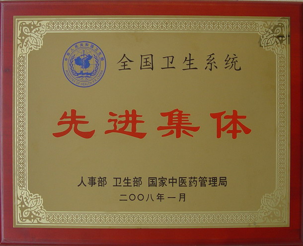 全國衛(wèi)生系統(tǒng)先進(jìn)集體